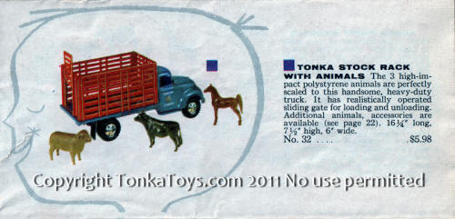 1957 vintage Tonka Look Book lookbook catalog page 4