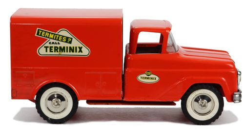 1961 Tonka Terminix Service Truck With Box Private Label  Pass Side View