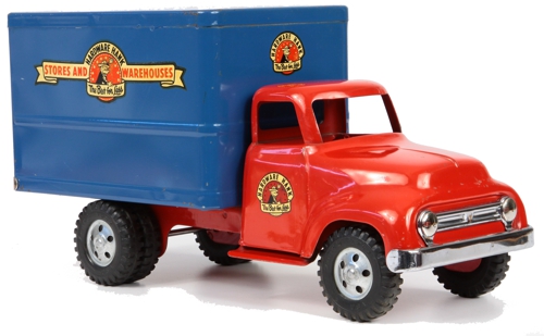 Rare Tonka Toys 1954 Private Label Hardware Hank Box Van