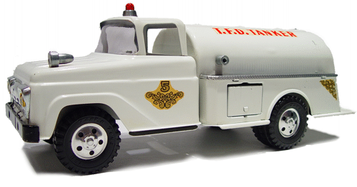 1959 Tonka Toys T.F.D. Tanker Fire Truck